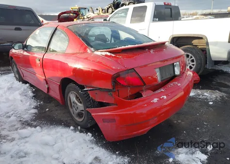 2004 Pontiac Sunfire из США, поврежденный, VIN 1G2JB12F847162627